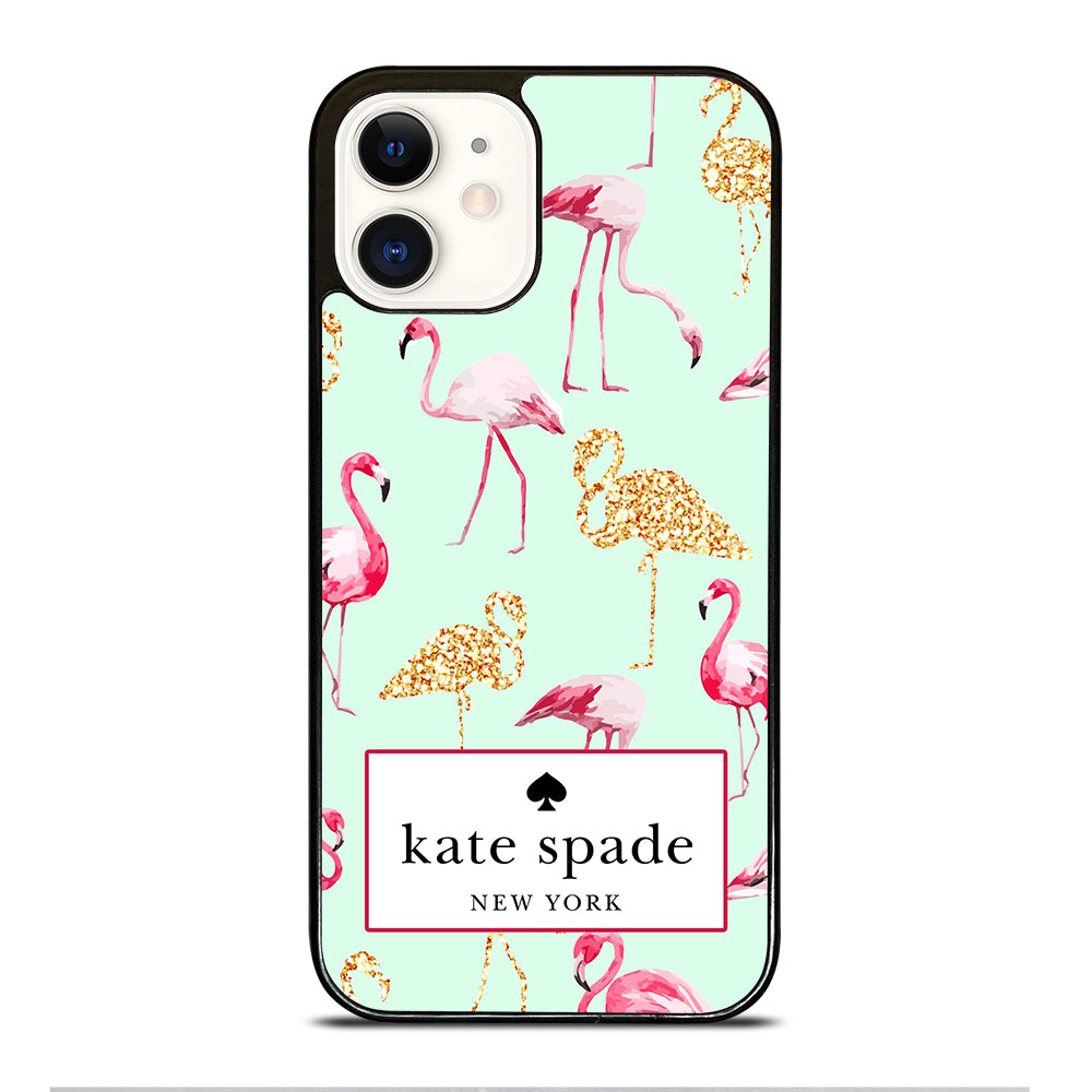 KATE SPADE FLAMINGO iPhone 12 Case Cover