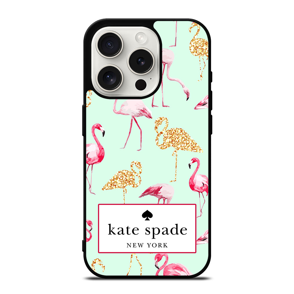 KATE SPADE FLAMINGO iPhone 15 Pro Case Cover