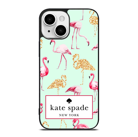 KATE SPADE FLAMINGO iPhone 13 Mini Case Cover