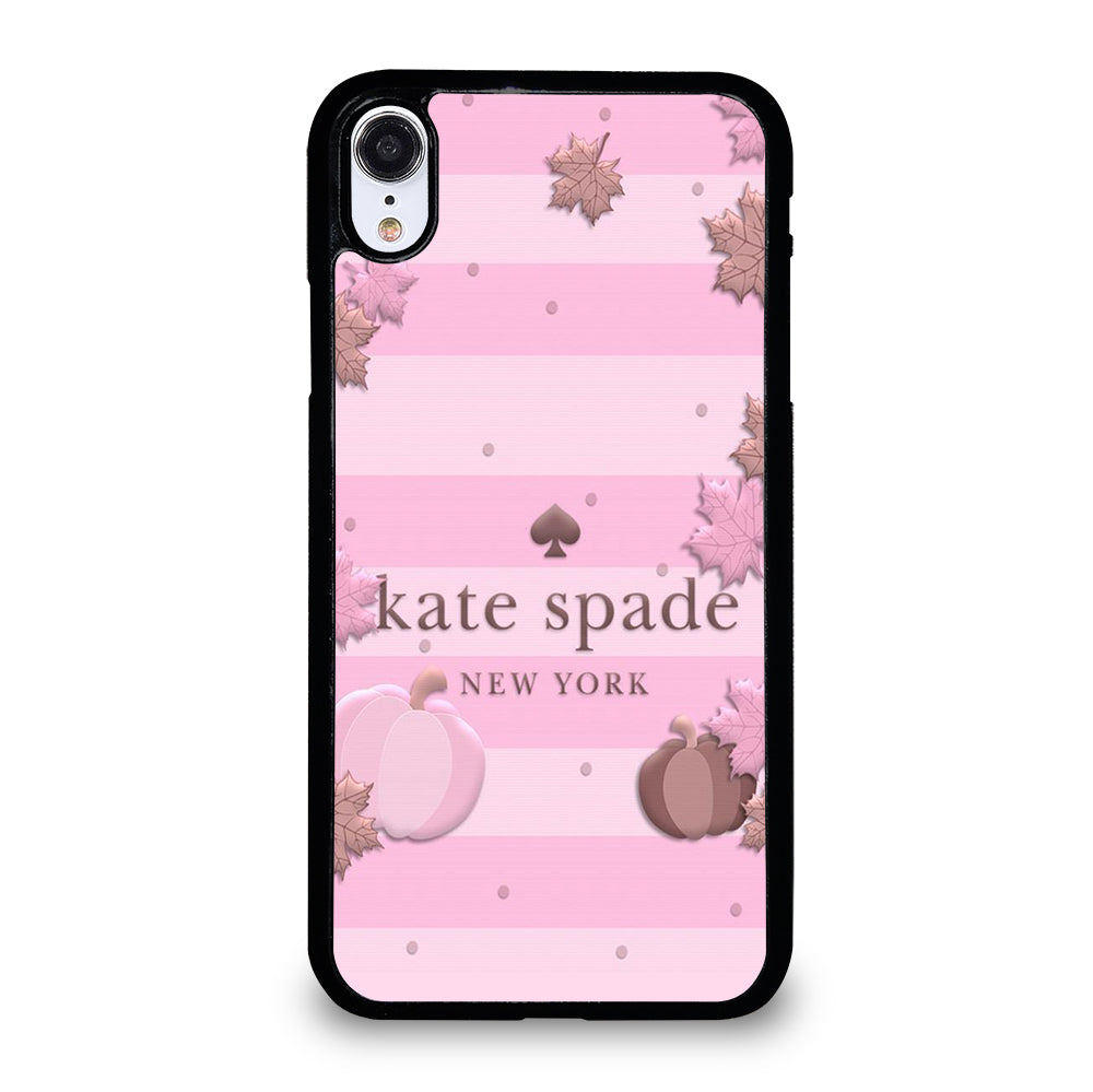 KATE SPADE PINK STRIPE iPhone XR Case Cover