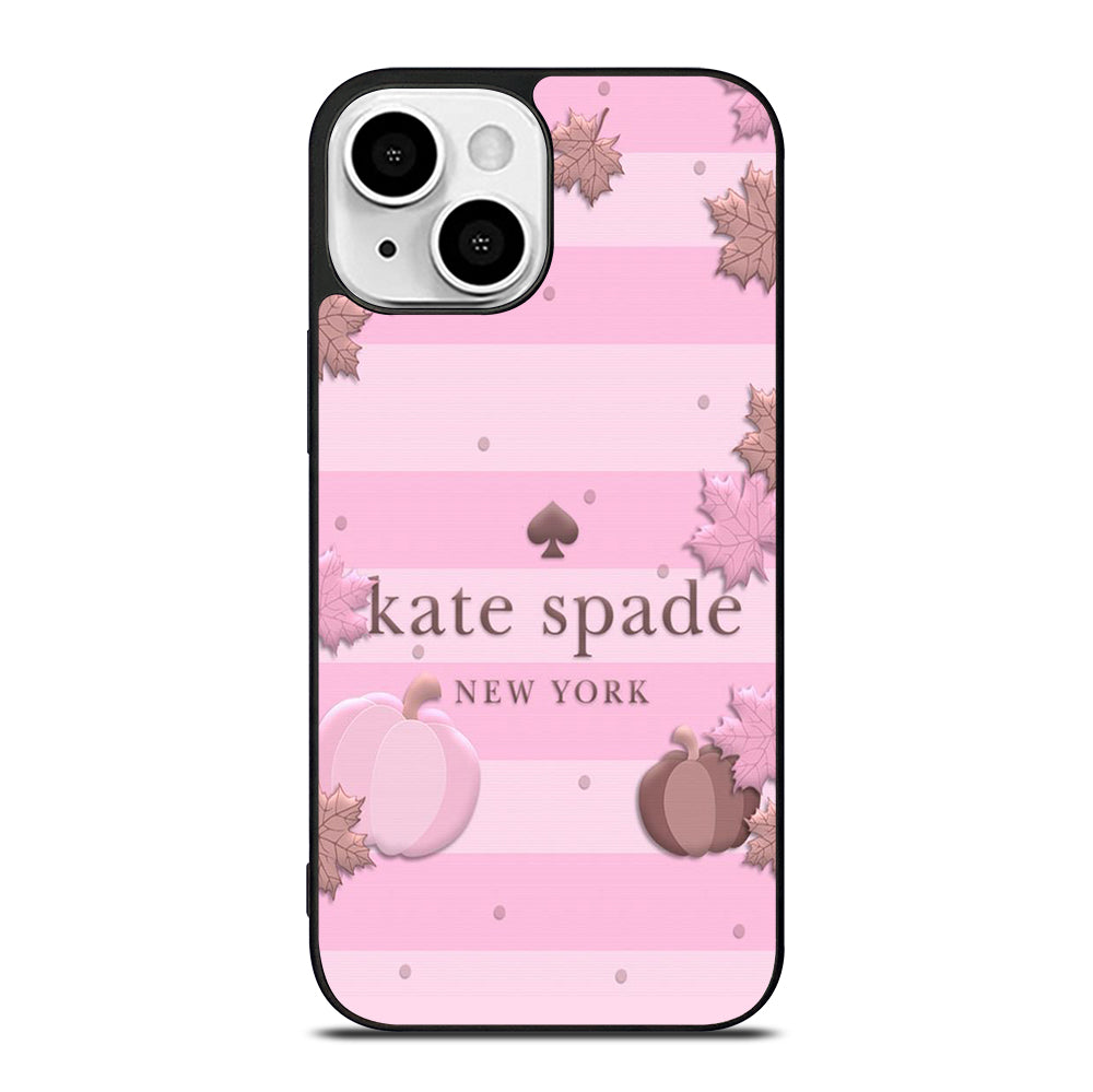 KATE SPADE PINK STRIPE iPhone 13 Mini Case Cover