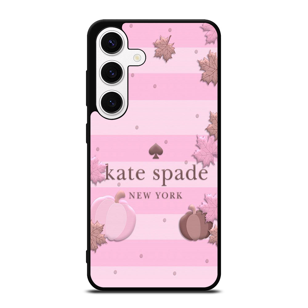 KATE SPADE PINK STRIPE Samsung Galaxy S24 Case Cover