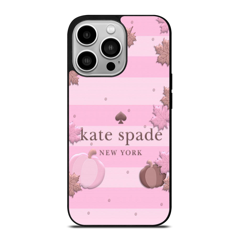 KATE SPADE PINK STRIPE iPhone 14 Pro Case Cover