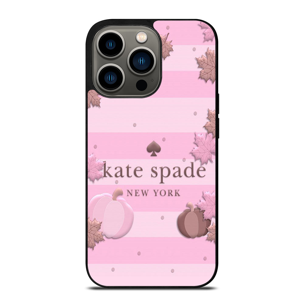 KATE SPADE PINK STRIPE iPhone 13 Pro Case Cover