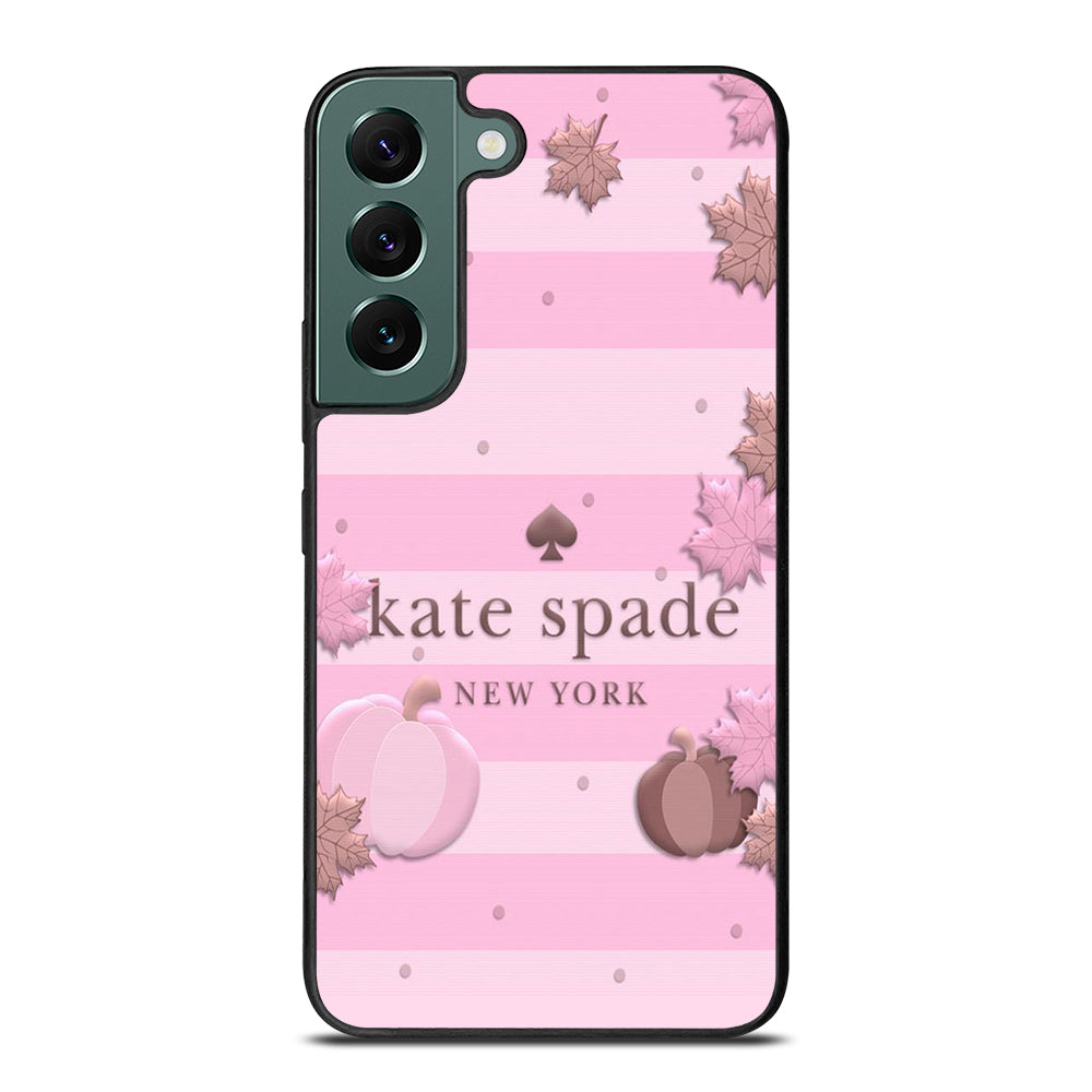 KATE SPADE PINK STRIPE Samsung Galaxy S22 Case Cover
