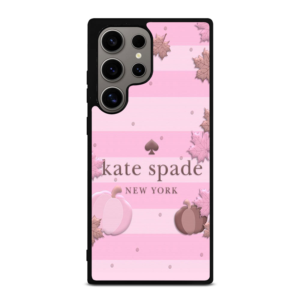 KATE SPADE PINK STRIPE Samsung Galaxy S24 Ultra Case Cover
