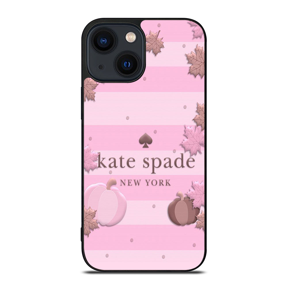KATE SPADE PINK STRIPE iPhone 14 Plus Case Cover