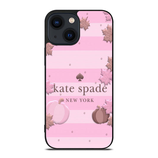 KATE SPADE PINK STRIPE iPhone 14 Plus Case Cover