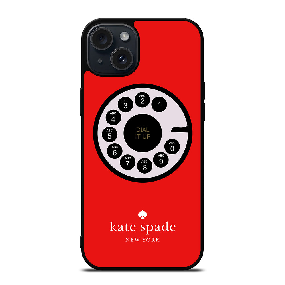 KATE SPADE ROTARY DIAL UP iPhone 15 Plus Case Cover