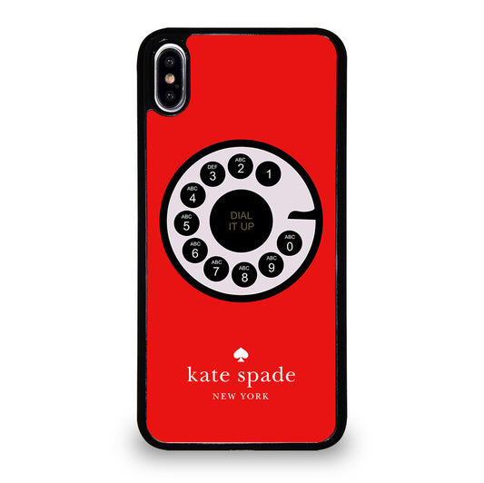 KATE SPADE ROTARY DIAL UP iPhone XS Max Case Cover