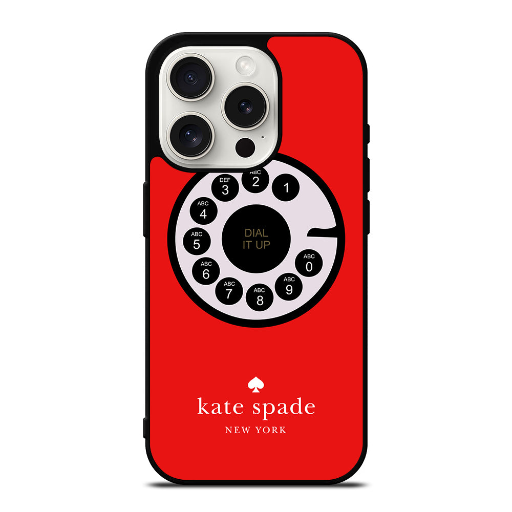KATE SPADE ROTARY DIAL UP iPhone 15 Pro Case Cover