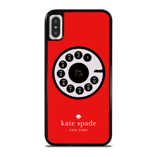 KATE SPADE ROTARY DIAL UP iPhone X / XS Case Cover