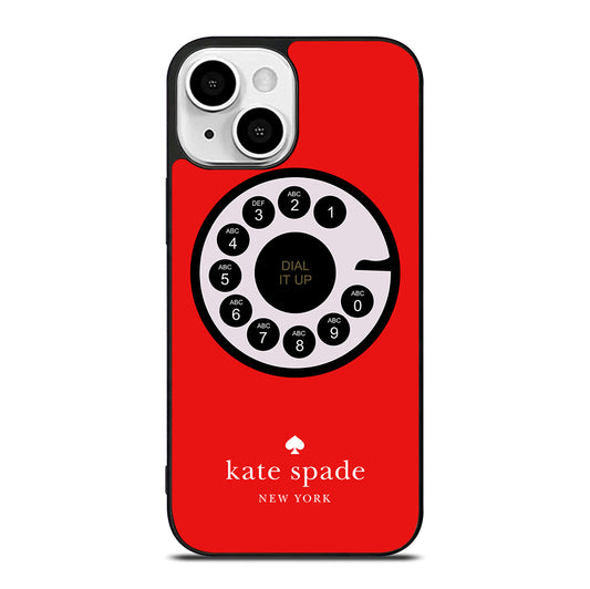 KATE SPADE ROTARY DIAL UP iPhone 13 Mini Case Cover