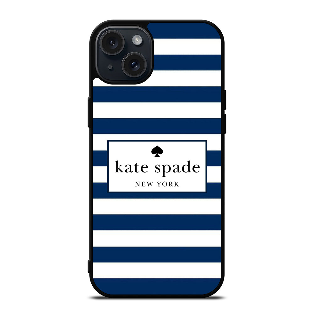 KATE SPADE STRIPE iPhone 15 Plus Case Cover