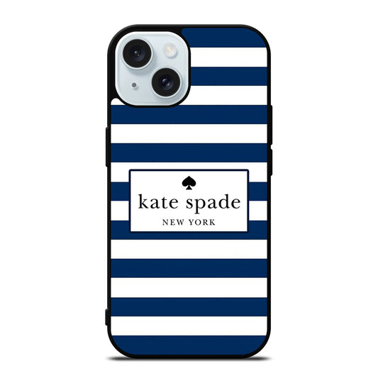 KATE SPADE STRIPE iPhone 15 Case Cover