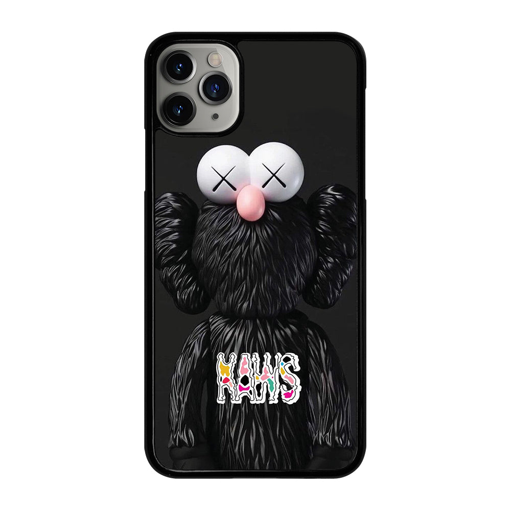 KAWS DESIGN LOGO BLACK iPhone 11 Pro Max Case Cover