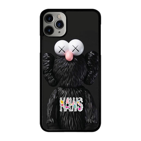 KAWS DESIGN LOGO BLACK iPhone 11 Pro Max Case Cover