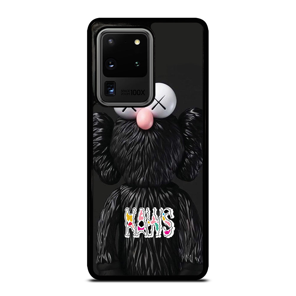 KAWS DESIGN LOGO BLACK Samsung Galaxy S20 Ultra Case Cover