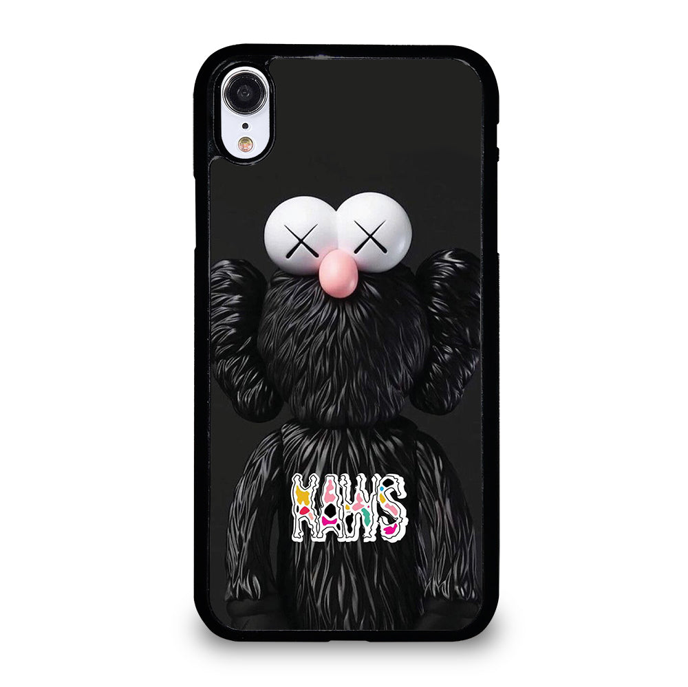 KAWS DESIGN LOGO BLACK iPhone XR Case Cover