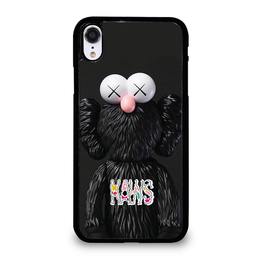 KAWS DESIGN LOGO BLACK iPhone XR Case Cover