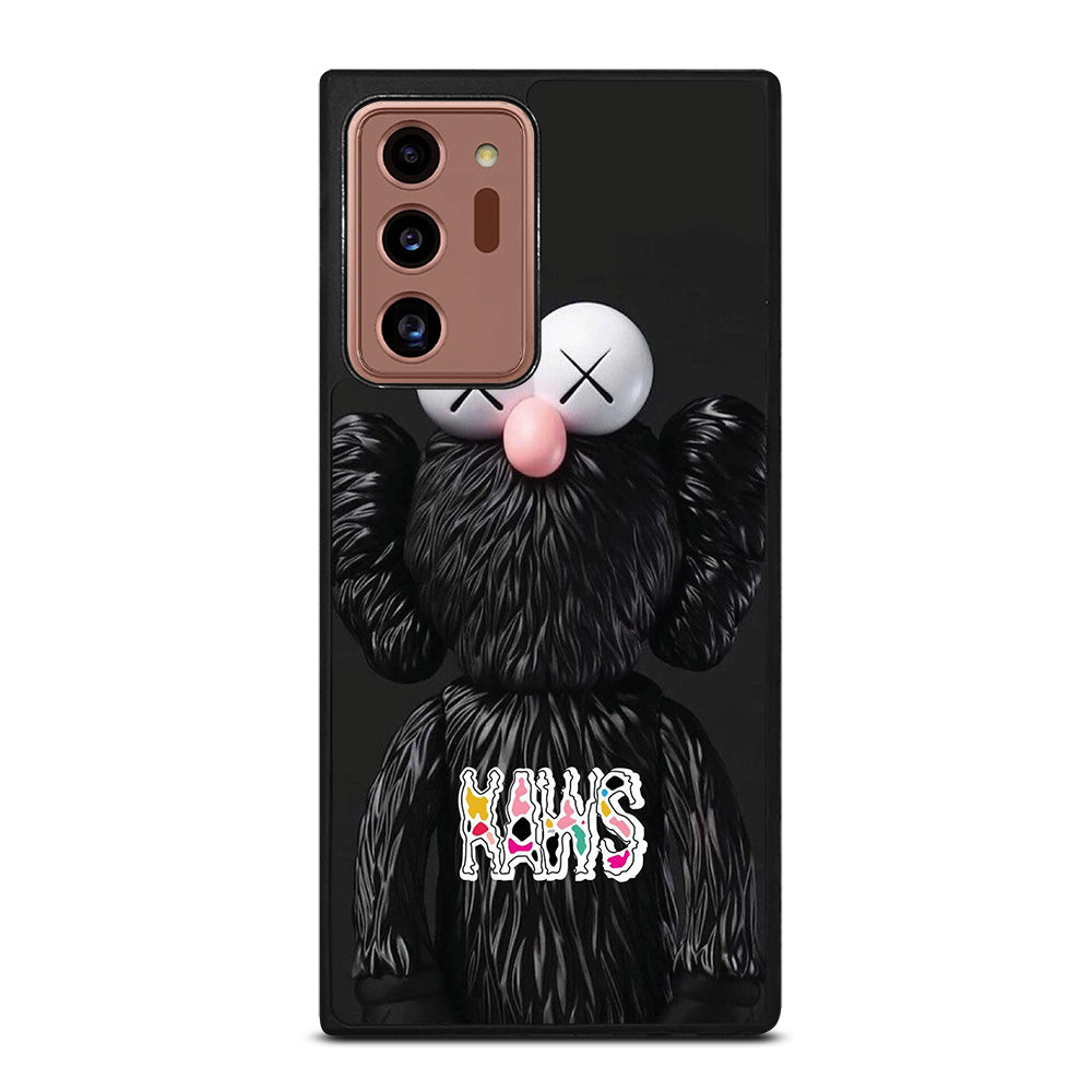 KAWS DESIGN LOGO BLACK Samsung Galaxy Note 20 Ultra Case Cover