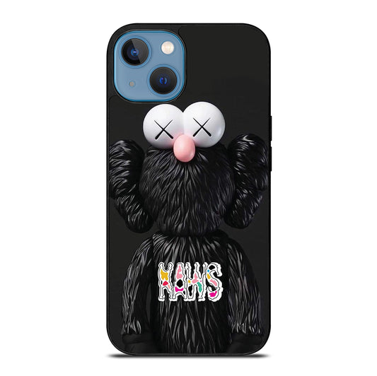 KAWS DESIGN LOGO BLACK iPhone 13 Case Cover