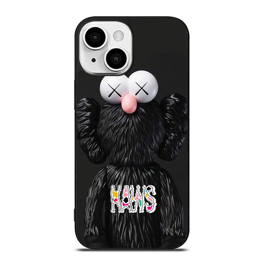KAWS DESIGN LOGO BLACK iPhone 13 Mini Case Cover