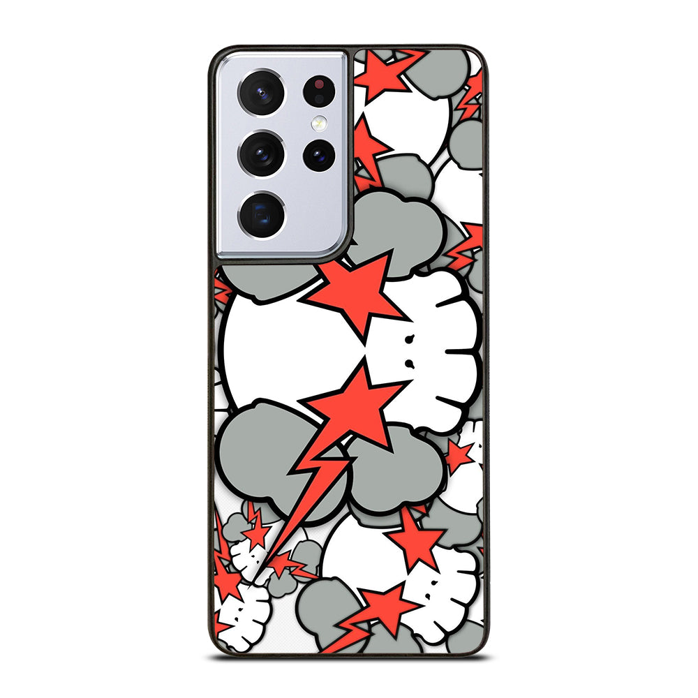 KAWS DESIGN PATTERN Samsung Galaxy S21 Ultra Case Cover