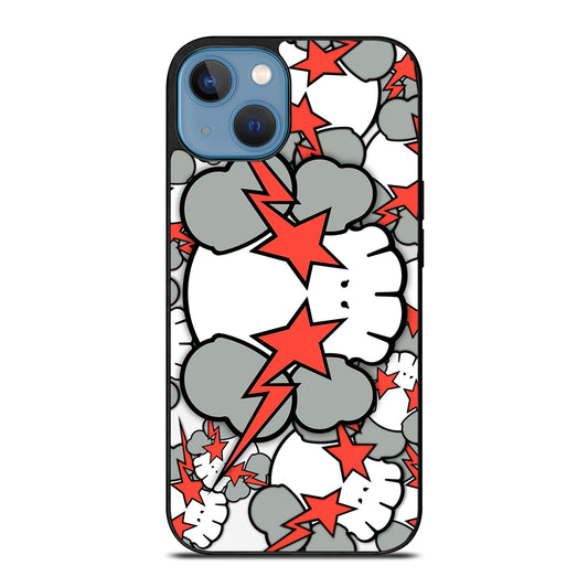 KAWS DESIGN PATTERN iPhone 13 Case Cover
