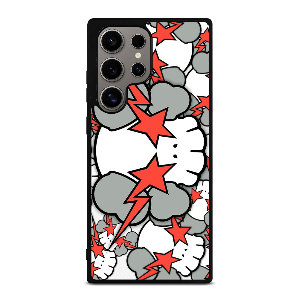 KAWS DESIGN PATTERN Samsung Galaxy S24 Ultra Case Cover