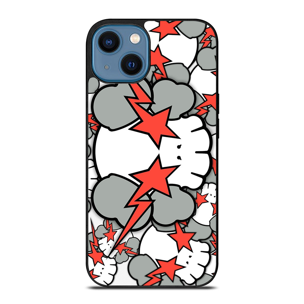 KAWS DESIGN PATTERN iPhone 14 Case Cover