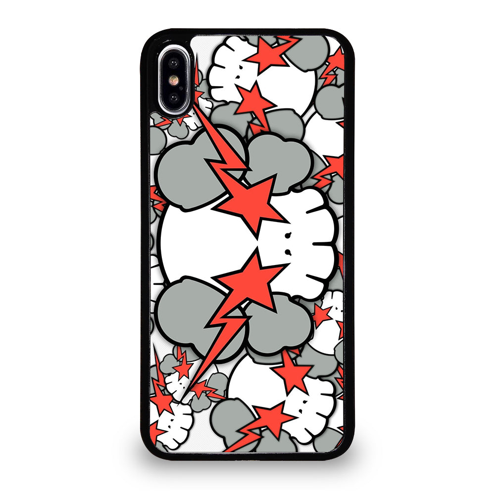 KAWS DESIGN PATTERN iPhone XS Max Case Cover