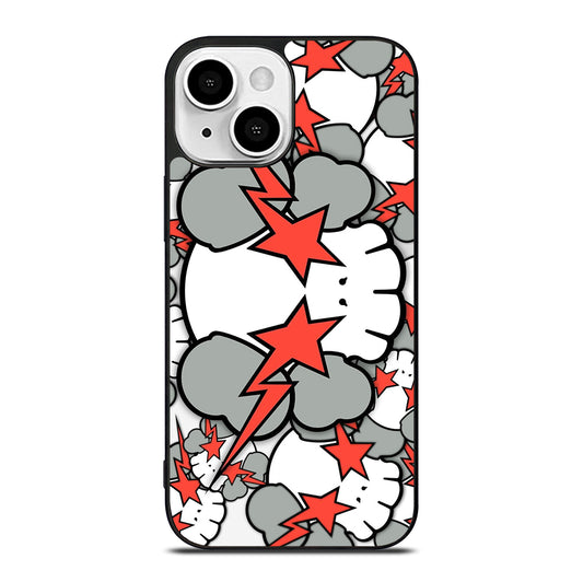 KAWS DESIGN PATTERN iPhone 13 Mini Case Cover