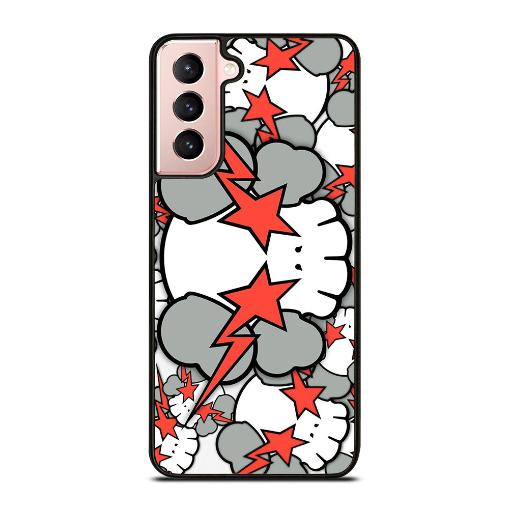 KAWS DESIGN PATTERN Samsung Galaxy S21 Case Cover