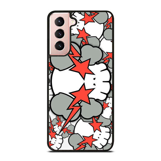 KAWS DESIGN PATTERN Samsung Galaxy S21 Case Cover