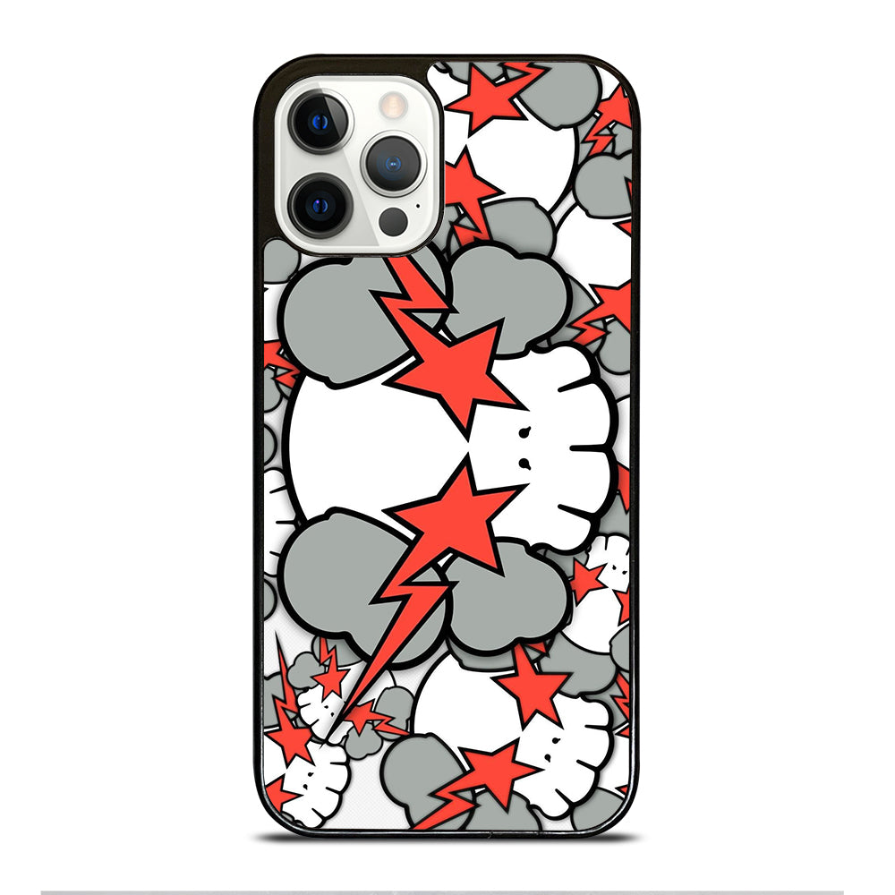 KAWS DESIGN PATTERN iPhone 12 Pro Case Cover