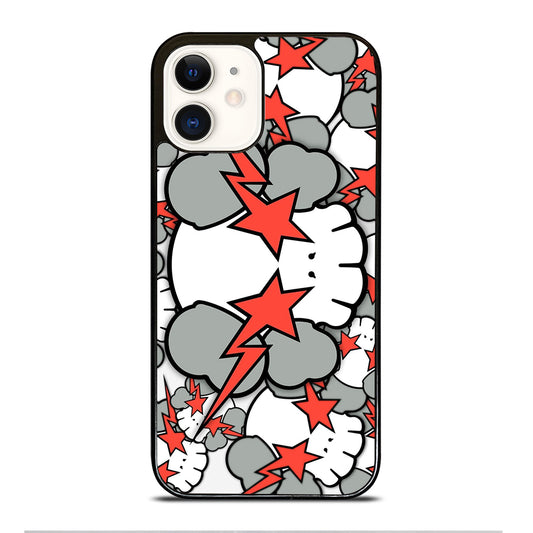 KAWS DESIGN PATTERN iPhone 12 Case Cover