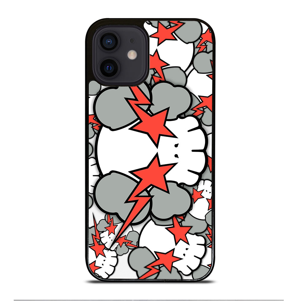 KAWS DESIGN PATTERN iPhone 12 Mini Case Cover