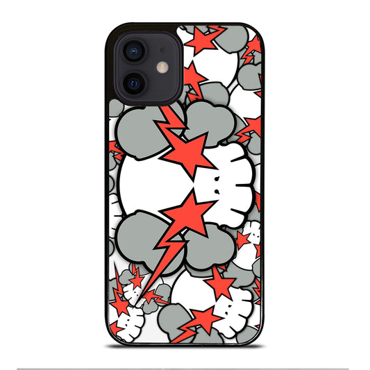 KAWS DESIGN PATTERN iPhone 12 Mini Case Cover
