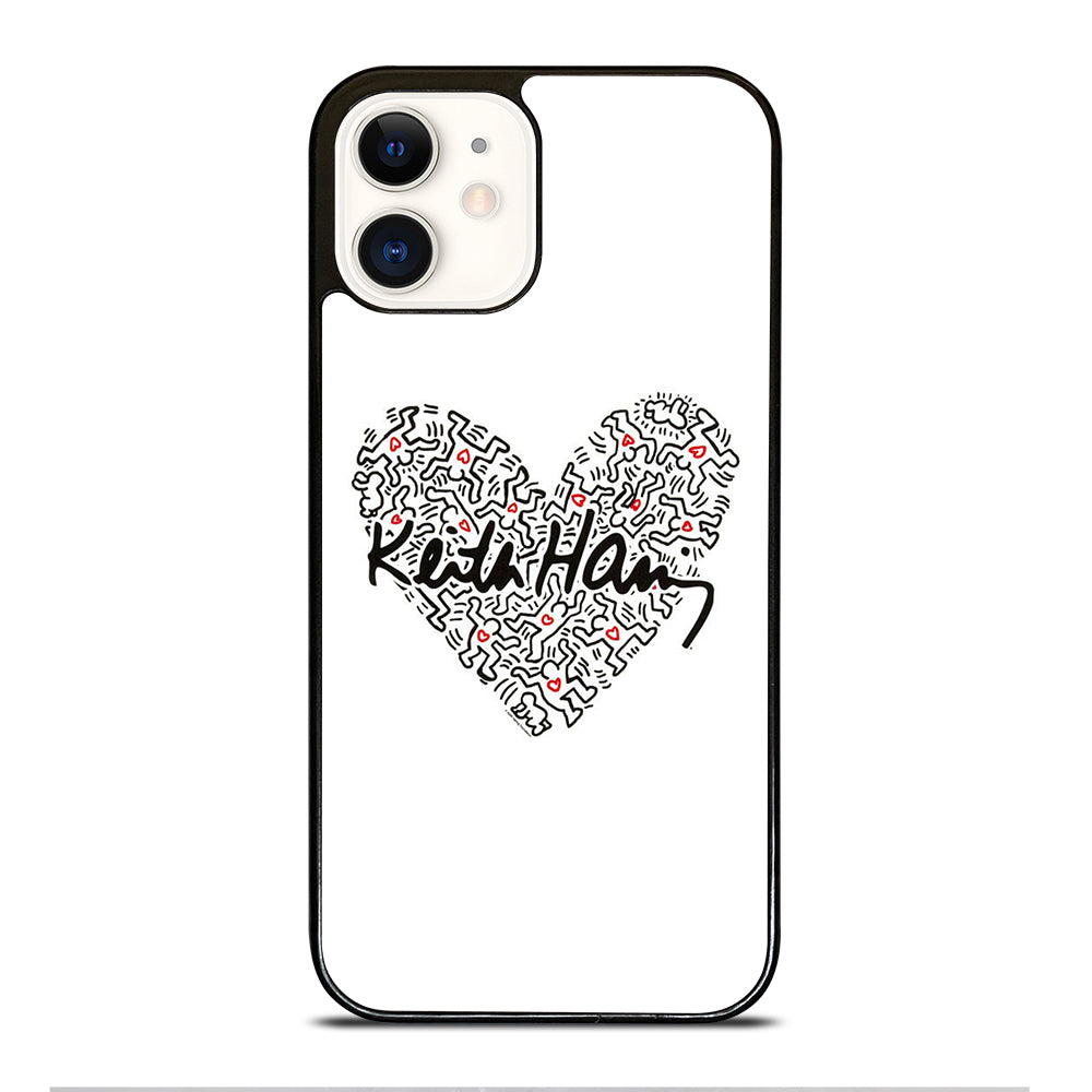 KEITH HARING ART LOVE 2 iPhone 12 Case Cover