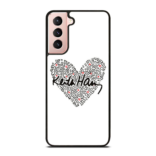 KEITH HARING ART LOVE 2 Samsung Galaxy S21 Case Cover