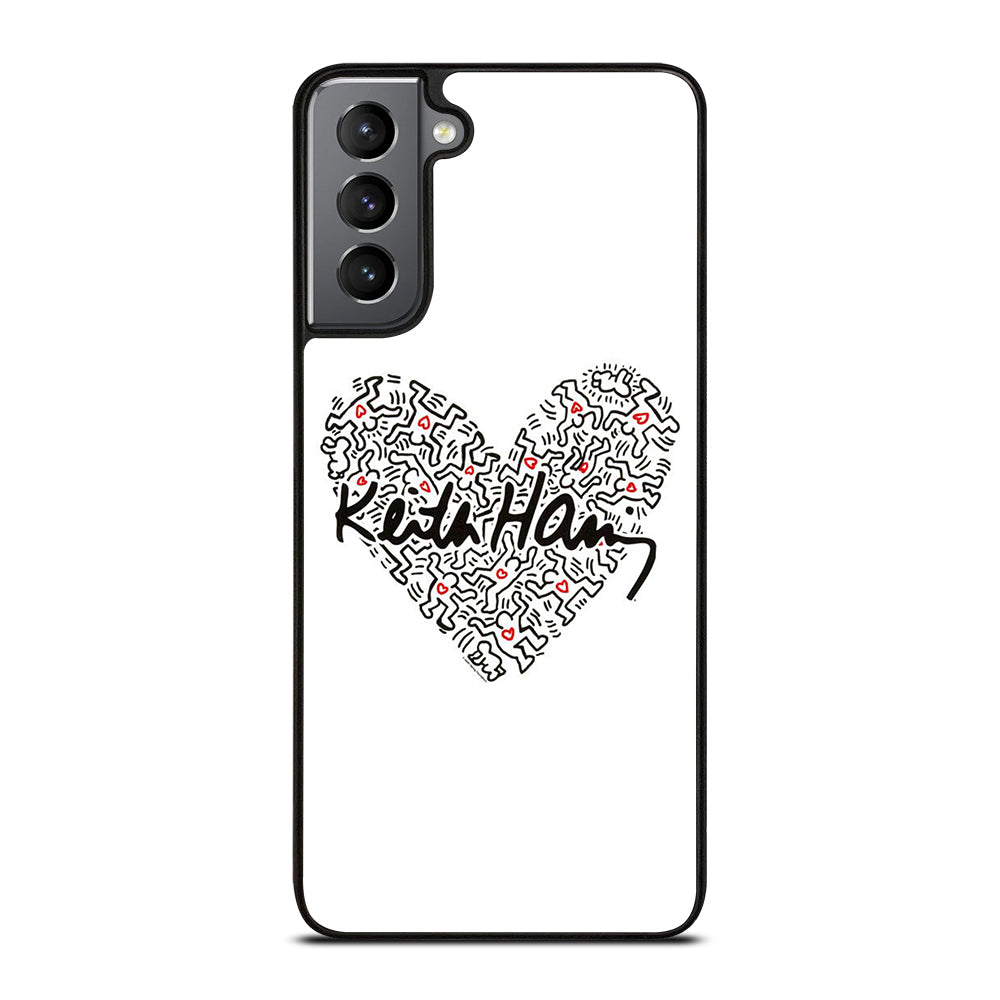 KEITH HARING ART LOVE 2 Samsung Galaxy S21 Plus Case Cover