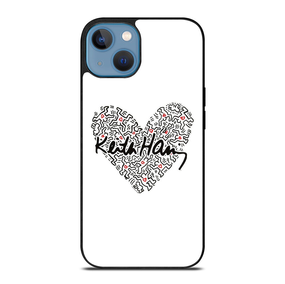 KEITH HARING ART LOVE 2 iPhone 13 Case Cover