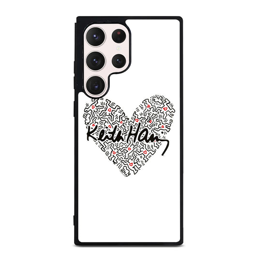 KEITH HARING ART LOVE 2 Samsung Galaxy S23 Ultra Case Cover