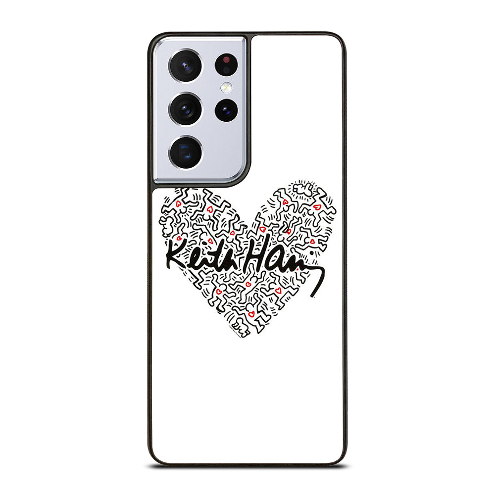 KEITH HARING ART LOVE 2 Samsung Galaxy S21 Ultra Case Cover