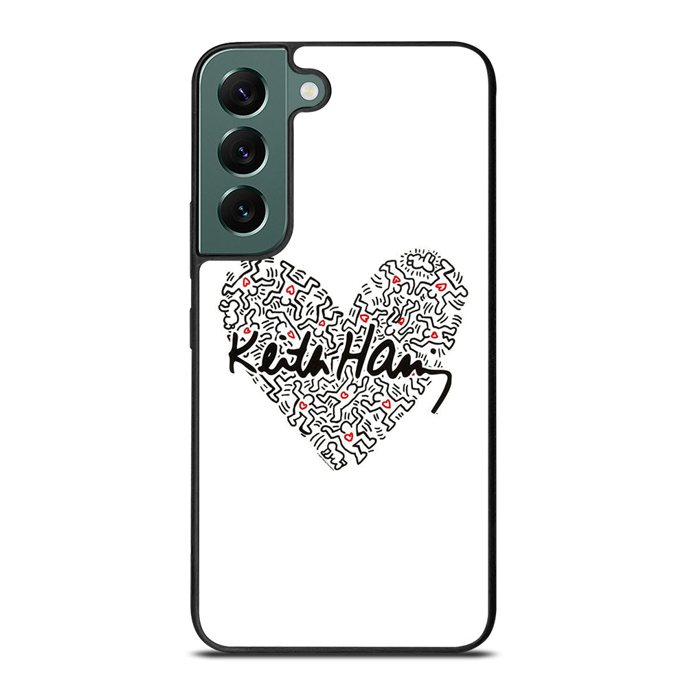 KEITH HARING ART LOVE 2 Samsung Galaxy S22 Case Cover