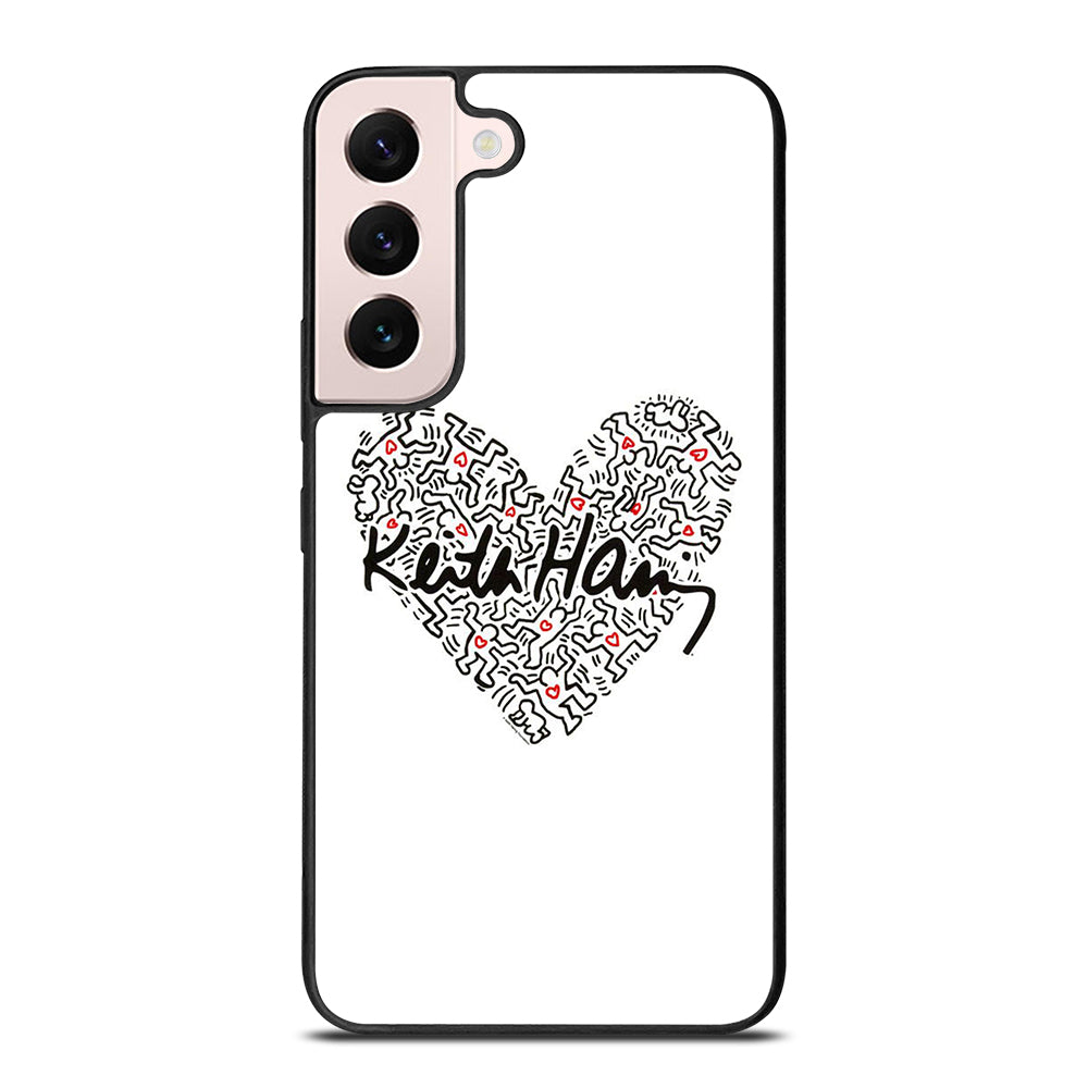 KEITH HARING ART LOVE 2 Samsung Galaxy S22 Plus Case Cover