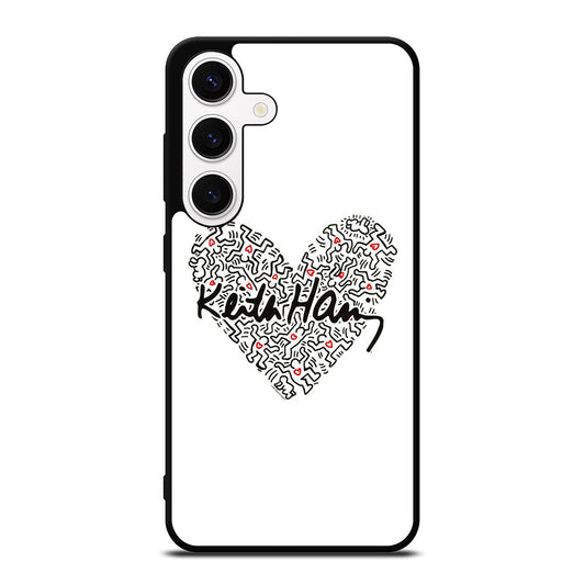 KEITH HARING ART LOVE 2 Samsung Galaxy S24 Case Cover
