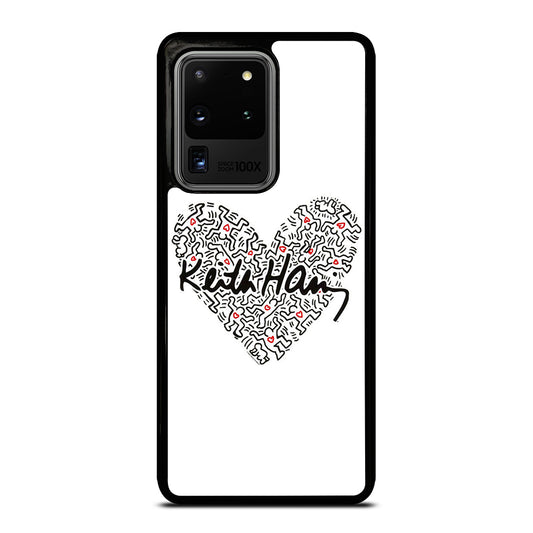 KEITH HARING ART LOVE 2 Samsung Galaxy S20 Ultra Case Cover