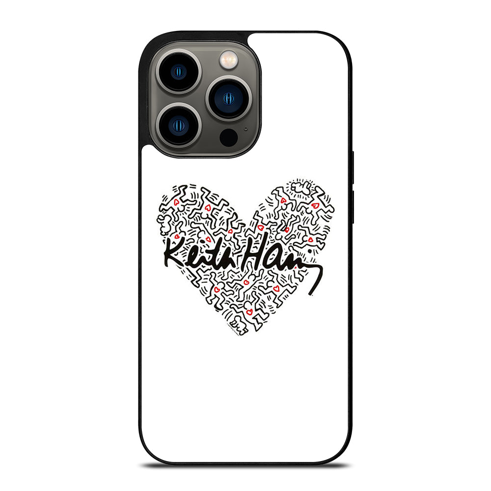 KEITH HARING ART LOVE 2 iPhone 13 Pro Case Cover